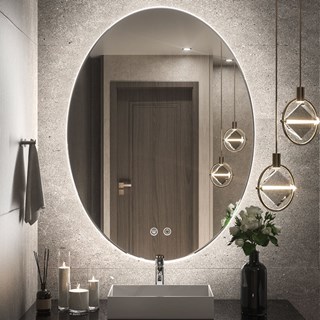 Oval Bathroom LED Mirrors