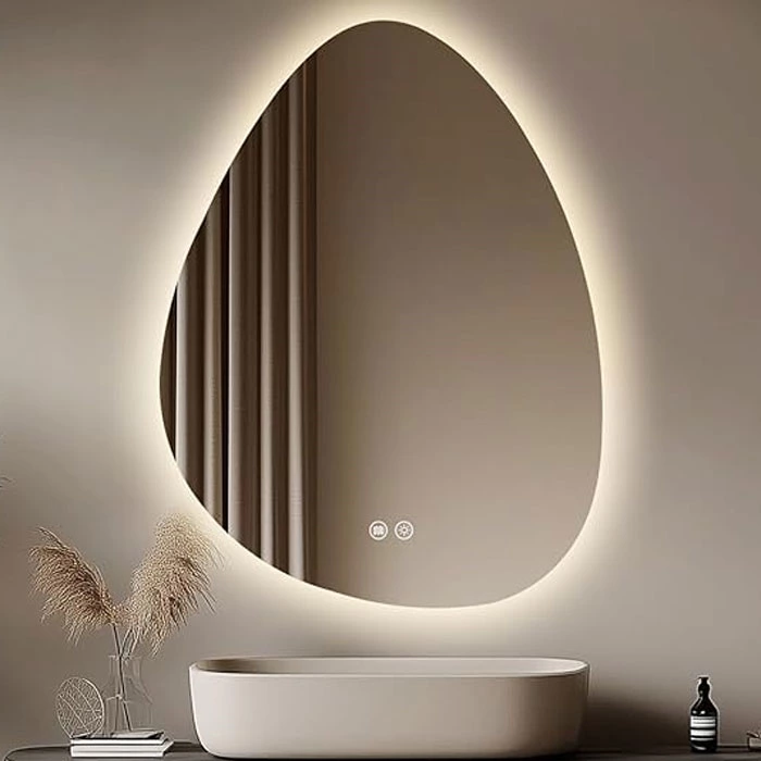 Irregular Bathroom LED Mirrors