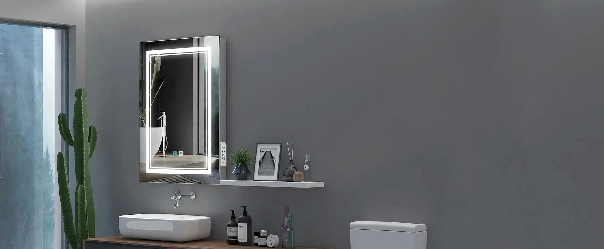 Medicine Cabinets With LED Mirrors