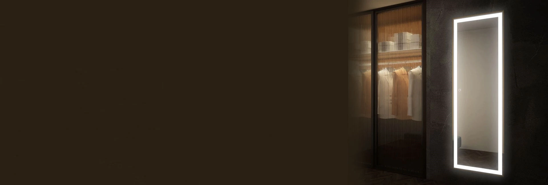 LED Full Height Dressing Mirror