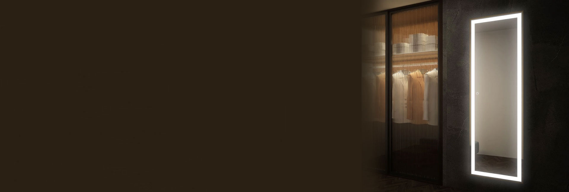 LED Full Height Dressing Mirror