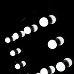 Rectangle Hollywood Frameless Makeup Mirror With 12 Led Bulbs Front-light