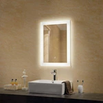 Rectangle Acrylic LED Smart Mirrors for Bathroom with Touch Screen