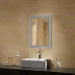 Rectangle Acrylic LED Smart Mirrors for Bathroom with Touch Screen