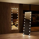 Modern Rectangle for Hollywood LED Lighted Salon Dressing Mirror Full Length with Adjustable Lighting for Makeup Use