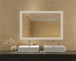 LED Vanity Mirror with Bluetooth Rectangle Smart Mirror Wifi Bathroom