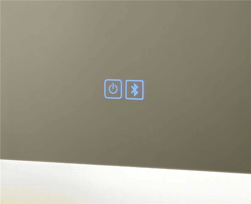 LED Vanity Mirror with Bluetooth Rectangle Smart Mirror Wifi Bathroom