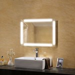 Modern Smart LED Bathroom Mirror with adjustable bright | DivasBath USA Wholesale