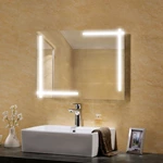 Bathroom Mirror Wifi Bathroom Mirror with Led Light and bluetooth Led Mirror for Salon