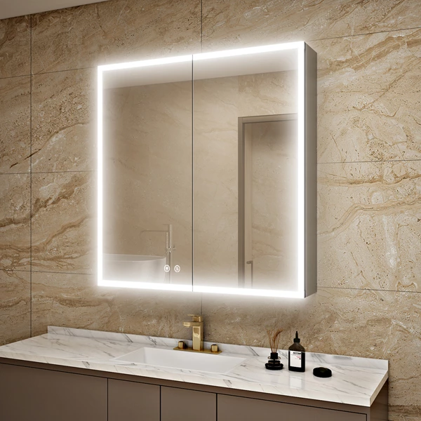 Medicine Cabinets With LED Mirrors