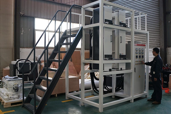 The vertical tube furnace of the School of Energy and Machinery of a South Korean