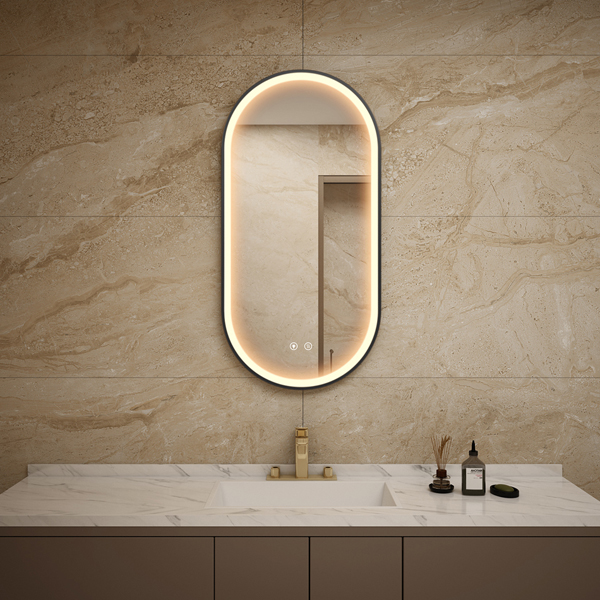 Oval Bathroom LED Mirrors