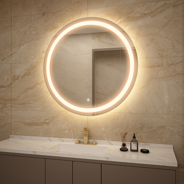 Round Bathroom LED Mirrors