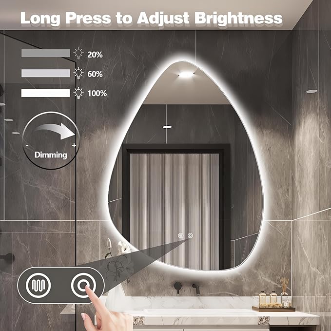 Set the Mood, Define the Space: How Our Advanced LED Strips Create Market-Leading Bathroom Mirrors