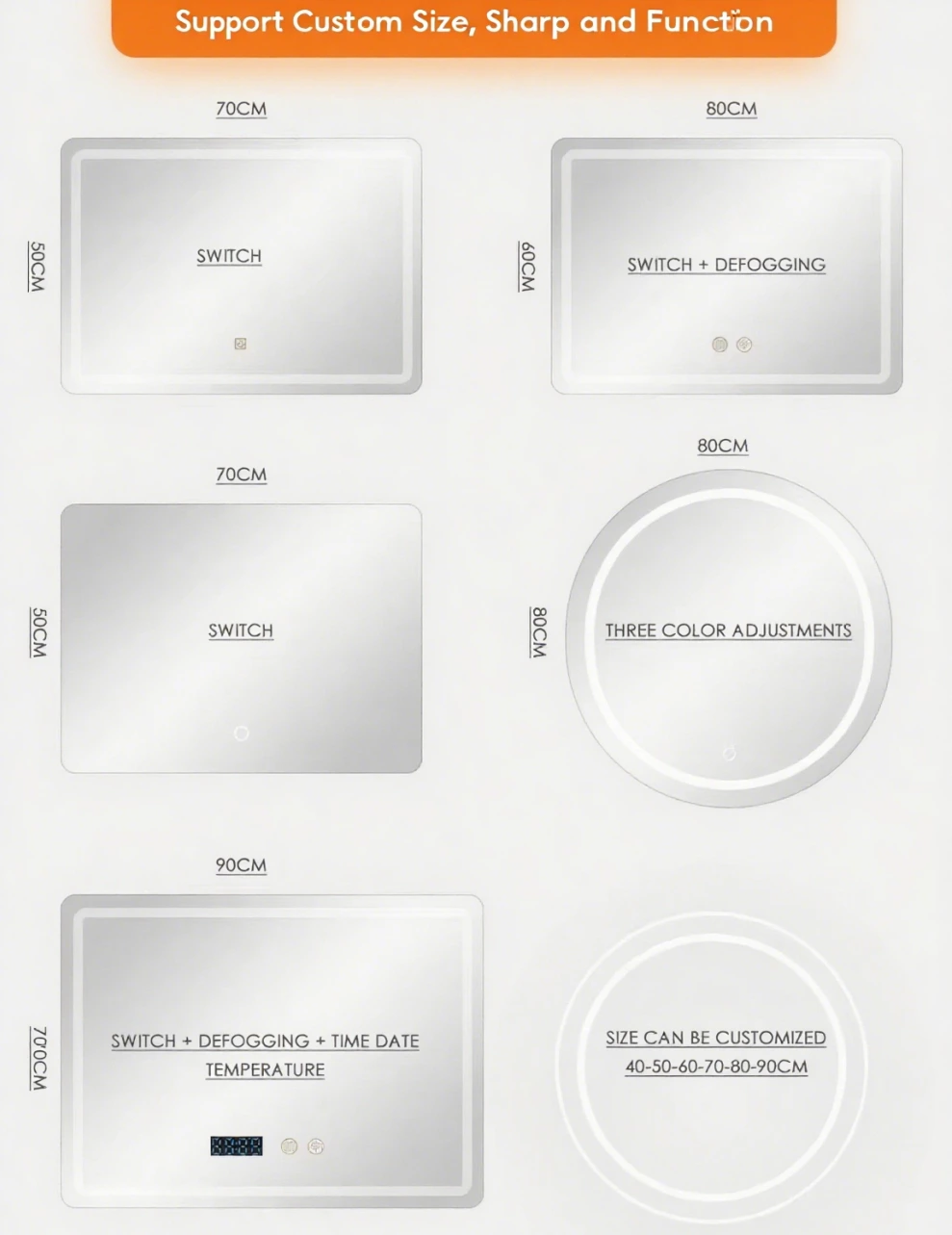 Capture the Premium Mirror Market: Your Guide to Sourcing Custom LED Bathroom Mirrors | DivasBath Cambodia factory