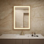Premium Framed LED Bathroom Mirror with Anti-Fog Technology | DivasBath