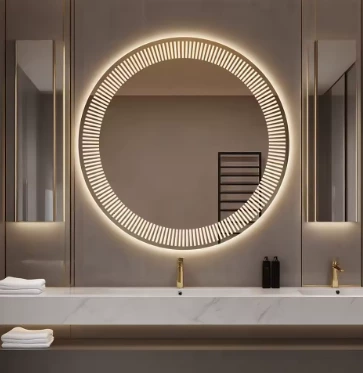 Luxury Rotating Orbital Sink - Multi-Functional Bathroom Basin with Storage & Towel Rack