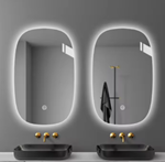 Hotel-Grade Oval LED Mirror for Hospitality and OEM Programs