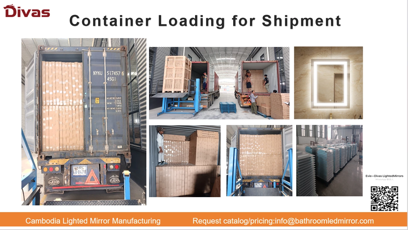 Cambodia Manufacturing Advantage - High-Quality LED Mirrors with On-Time Shipment